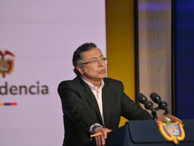 El presidente Gustavo Petro se pronunció sobre las zonas de paz con el Frente 33. Foto: presidencia de la República.