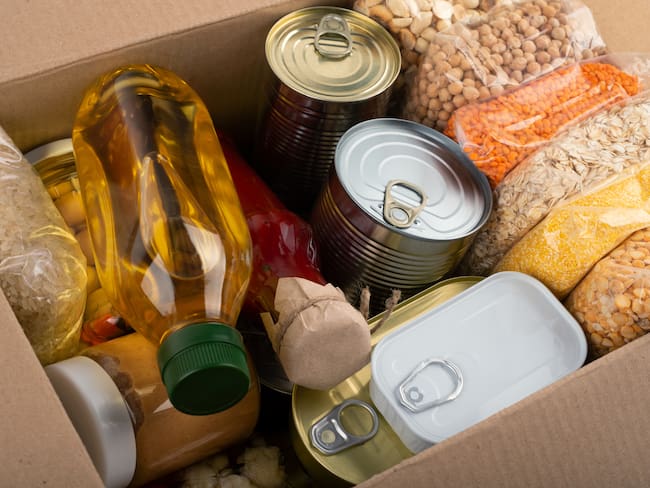 Alimentos no perecederos. Foto:Getty Images
