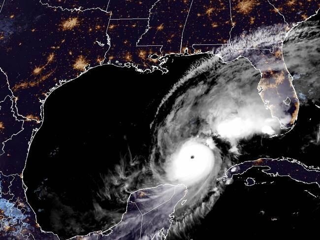Huracán Milton. Foto: EFE/NOAA-NHC