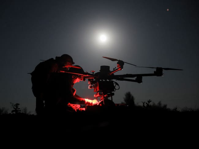 , Rusia reveló que derribó drones ucranianos. Imagen de referencia /(Rusia, Ucrania) EFE/EPA/